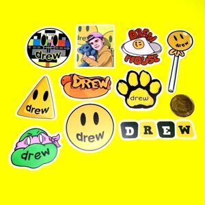 3/$20 brand new 10x waterproof funny stickers
